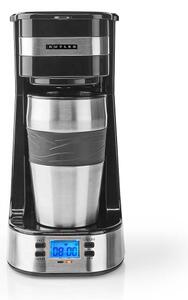 Butler- Kávovar na jeden hrnek 0,4 l s čas. a cest. hrnkem 750W/230V nerez/černá