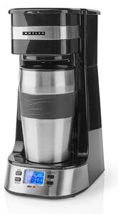 Butler- Kávovar na jeden hrnek 0,4 l s čas. a cest. hrnkem 750W/230V nerez/černá