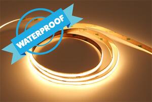 Profi LED pásek COB MW Lighting UQS-COB-12W-WW-WP-24V 24VDC, 3000K, 5m, IP65, teplá bílá