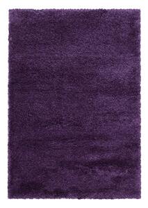 Tmavě fialový koberec 60x110 cm Fluffy – Ayyildiz Carpets