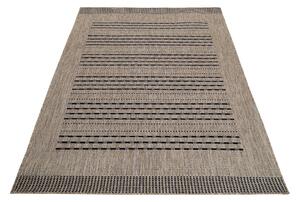 Makro Abra Kusový koberec Sisal MELISSA KF84A hnědý béžový Rozměr: 60x100 cm