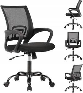 Kancelářská židle GIOSEDIO NFX004 | otočná, ergonomická, ze síťoviny a látky