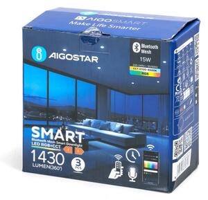 Aigostar-SADA 3x LED RGBW Stm. podhl. svítidlo MESH 15W/230V 2700K-6500K pr.17cm