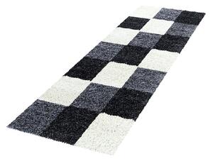 Černo-bílý běhoun 80x250 cm Life – Ayyildiz Carpets