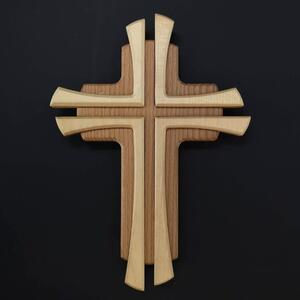 AMADEA Dřevěný kříž 22 cm