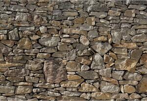 Komar papírová fototapeta Stone Wall 8NW-727 Kamenná stěna, rozměry 368 x 254 cm