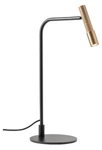Redo Stolní LED lampa DRILL 8W, v. 49,2 cm, CRI90, stmívatelná Barva: Bronz, Barva světla: 2700K