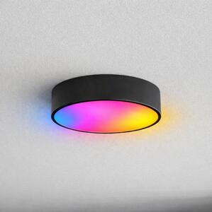 Brilagi -LED RGBW Stm. koup. stro. svítidlo CLARE 2xE27/9W/230V IP54 Wi-Fi černá