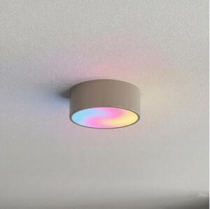 Brilagi-LED RGBW Stm. koup. stro. svítidlo CLARE 1xE27/9W/230V IP54 Wi-Fi béžová