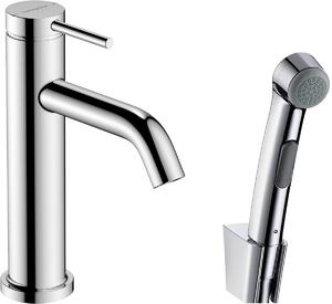 Hansgrohe Tecturis S páková umyvadlová baterie 110 s ruční sprchou Bidette a sprchovou hadicí 160 cm, chrom 73211000