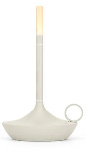 GRAY GP2046-MG Designová přenosná stolní lampa Wick S PRO světle šedá 120x165mm LED 1W 2600K IP65 - Graypants