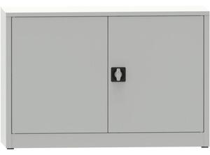 Dílenská policová skříň na nářadí KOVONA JUMBO, 1 police, svařovaná, 800 x 1200 x 500 mm, šedá
