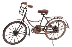 HOMESTYLING Dekorace stojící BICYKL 47 cm měděná KO-A78100010mede