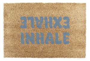 Rohožka z kokosového vlákna 60x90 cm Inhale Exhale – Artsy Doormats