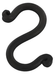 Kovový háček Antique Coal 5 cm