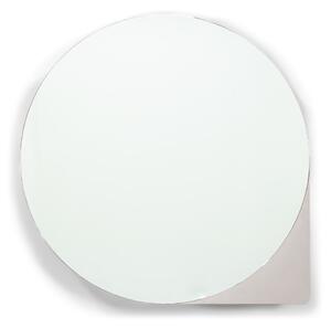 Taupe kovová závěsná/se zrcadlem koupelnová skříňka 55x55 cm Sonnet – Spinder Design