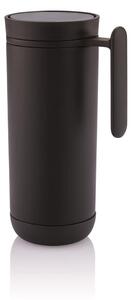 Černý cestovní termohrnek s ouškem XD Design Clik, 225 ml