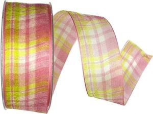Stuha taftová PRESTIGE PINK růžová 40mm x 20m A (7,- Kč/m)