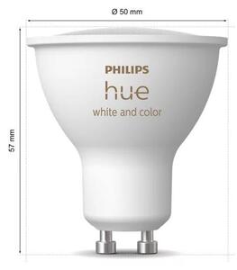 Hue WACA sada 3x žárovka LED GU10 4,2W 400lm 2000-6500K RGB CRI80 IP20