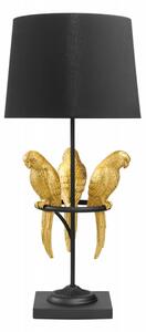 Stolní lampa WILDLIFE PARROT 75 CM černá zlatá Svítidla | Stolní