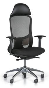 Kancelářská židle SEAT, černá