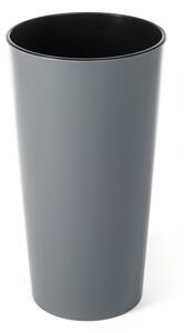 Plastový květináč Lilia 753 mm, šedý