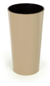 Vysoký květináč Lilia 370 mm, cappuccino