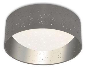 Briloner 3482014 - LED Stropní svítidlo STARRY LED/12W/230V šedá/stříbrná BL1653