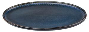 Altom Porcelánový mělký talíř Reactive Stripes modrá, 26 cm