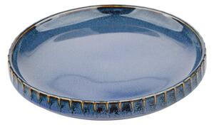 Altom Porcelánový podšálek Reactive Stripes modrá, 14 cm