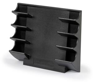 Magnetický plastový držák na 4 popisovače k tabuli, černý