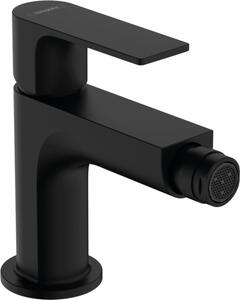 Bidetová baterie Hansgrohe Rebris E s výpustí matná černá 72211670