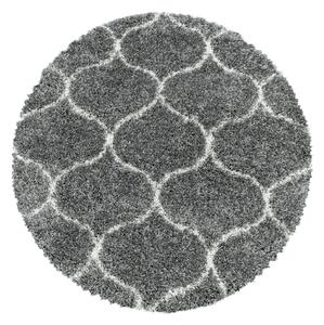 Šedý kulatý koberec ø 80 cm Salsa – Ayyildiz Carpets