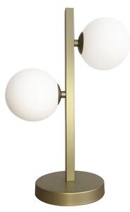 Candellux Mosazná stolní lampa Kama pro žárovku 2x G9 42-73433