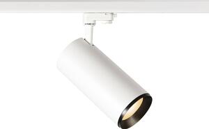 LA 1005734 NUMINOS® XL PHASE 3fázový spot bílý/černý 36 W 3000 K 60° - BIG WHITE (SLV)
