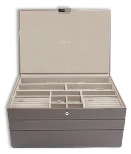Stackers, Šperkovnice 3 v 1 Mink Supersize Set | hnědá 73125