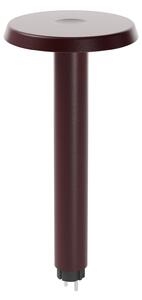 Stolní lampa NOMAD COLLECTION, NOMAD LAMP 02, stmívatelné, Červená, Obývací pokoj, Hliník, Design
