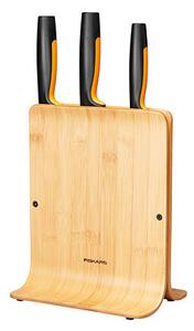 Functional Form Bambusový blok se třemi noži FISKARS 1057553