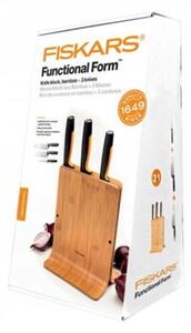 Functional Form Bambusový blok se třemi noži FISKARS 1057553