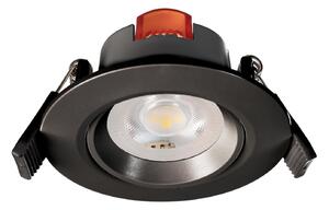 IMPR 565386 Deko-Light stropní vestavné svítidlo, SMD-68-230V-DIM-3000K-kulaté, 220-240V 6,5 W 3000 K 540 lm dopravní černá RAL 9017