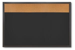 Combi Board – kombinovaná křídová tabule / korek, 900 x 600 mm