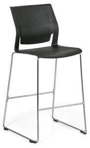 Barová židle LENNY, černá