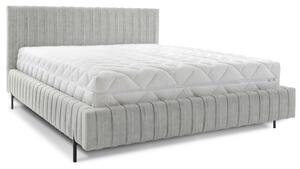 Eltap Čalouněná postel Plissa s úložným prostorem Materiál a barva potahu: Relax 03 - šedá, Rozměr: 140x200