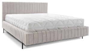 Eltap Čalouněná postel Plissa s úložným prostorem Materiál a barva potahu: Relax 18 - béžová, Rozměr: 140x200