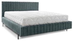 Eltap Čalouněná postel Plissa s úložným prostorem Materiál a barva potahu: Relax 38 - tmavě zelená, Rozměr: 140x200