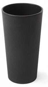 Plastový květináč Lilia Jumper 364 mm, černý