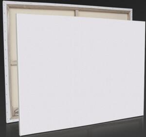 Malířské plátno Canvas / 90 x 120 x 1,7 cm / 100 % bavlna / dřevo / bílá