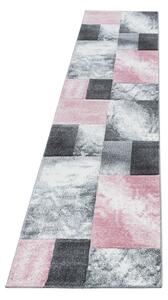 Růžovo-šedý běhoun 80x300 cm Hawaii – Ayyildiz Carpets