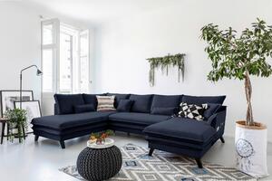 SEDACÍ SOUPRAVA, textil, tmavě modrá P & B - Sedací soupravy, Online Only