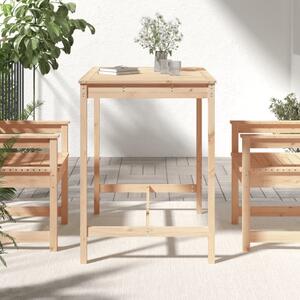 Zahradní stůl 82,5 x 82,5 x 110 cm masivní borové dřevo